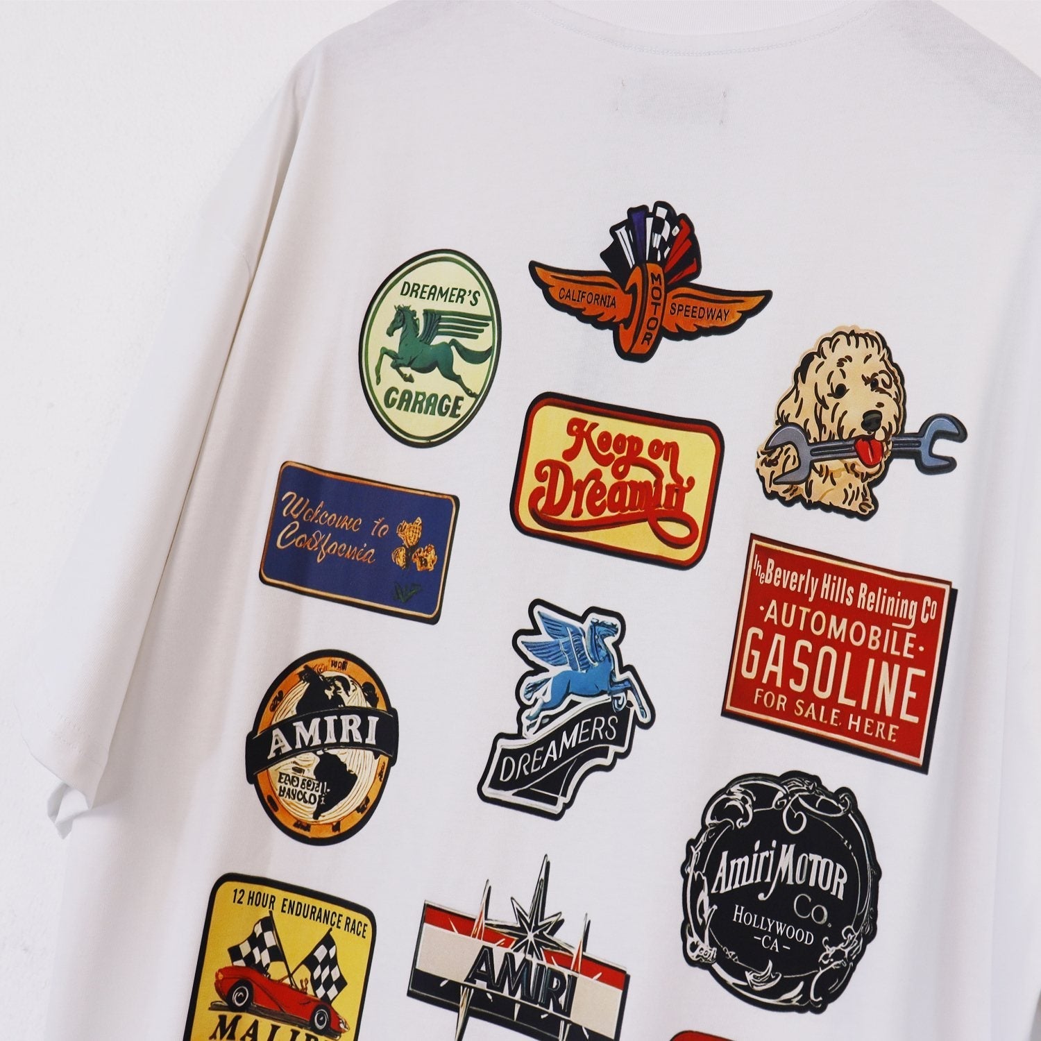 AMIRI Multi-Patch Back Graphic T-Shirt