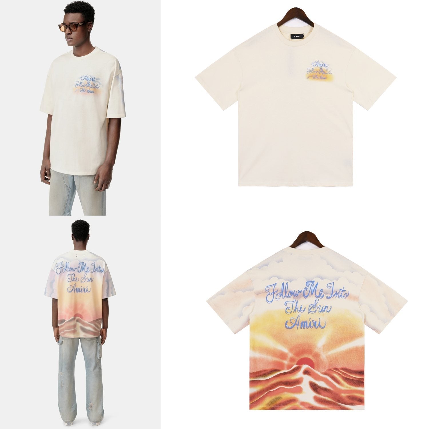 AMIRI Sunset Graphic T-Shirt