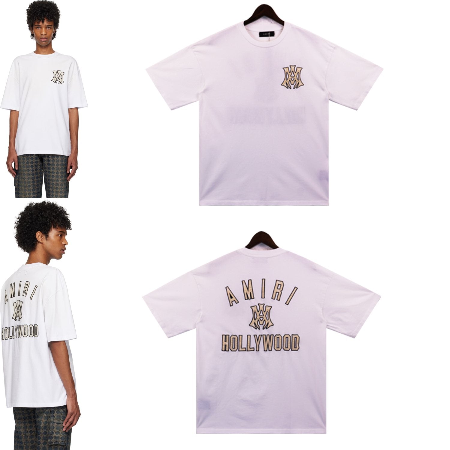 AMIRI Hollywood Graphic Short-Sleeve T-Shirt