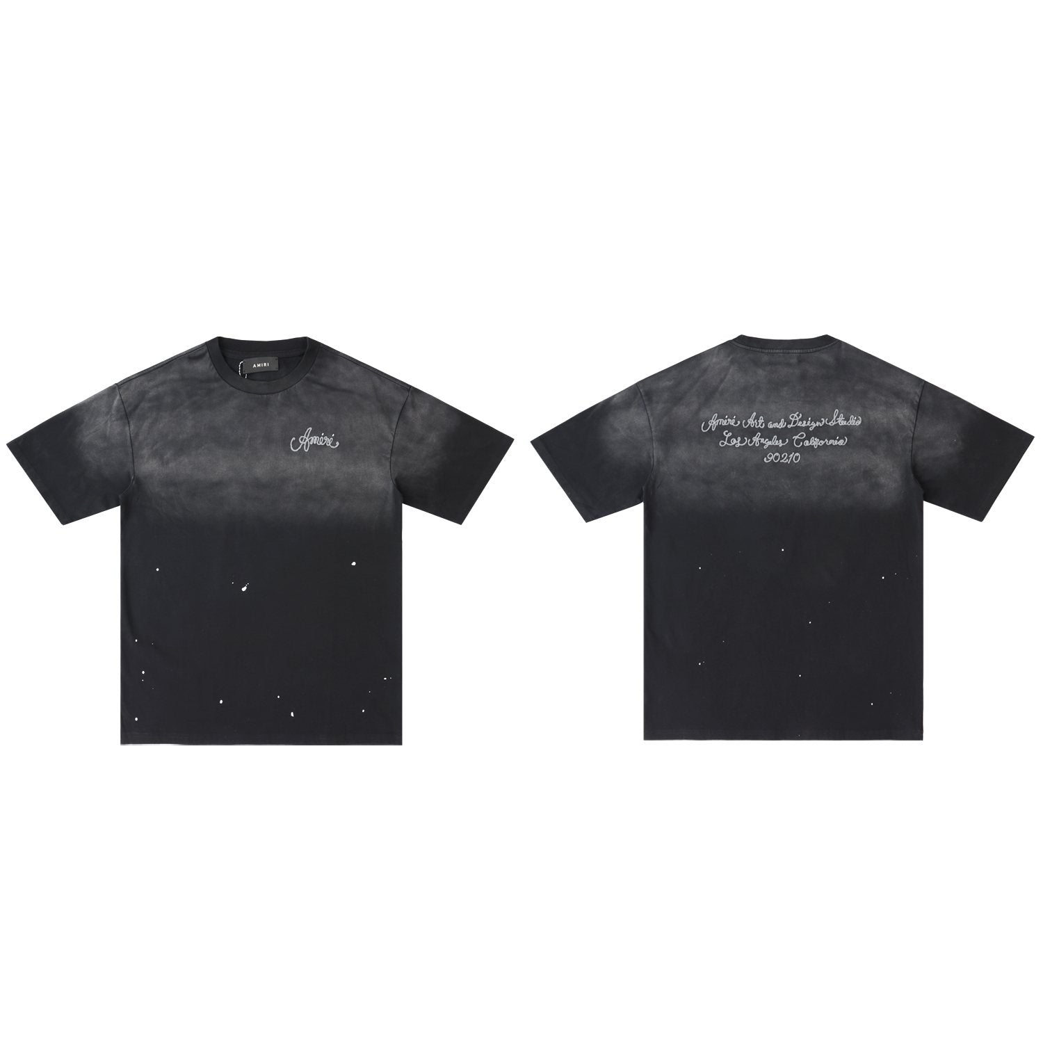 AMIRI Design Studio Paint-Splatter T-Shirt