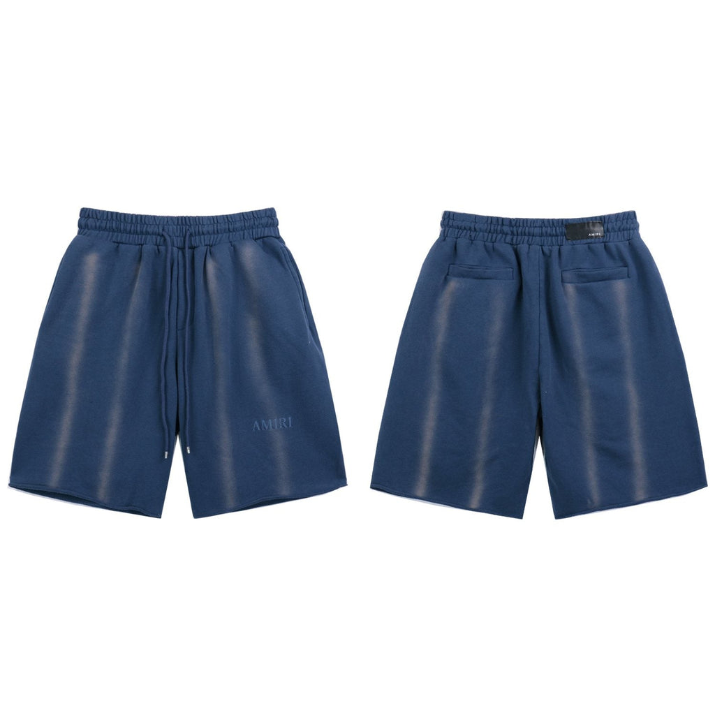 AMIRI Washed Embroidered T-Shirt & Shorts Set