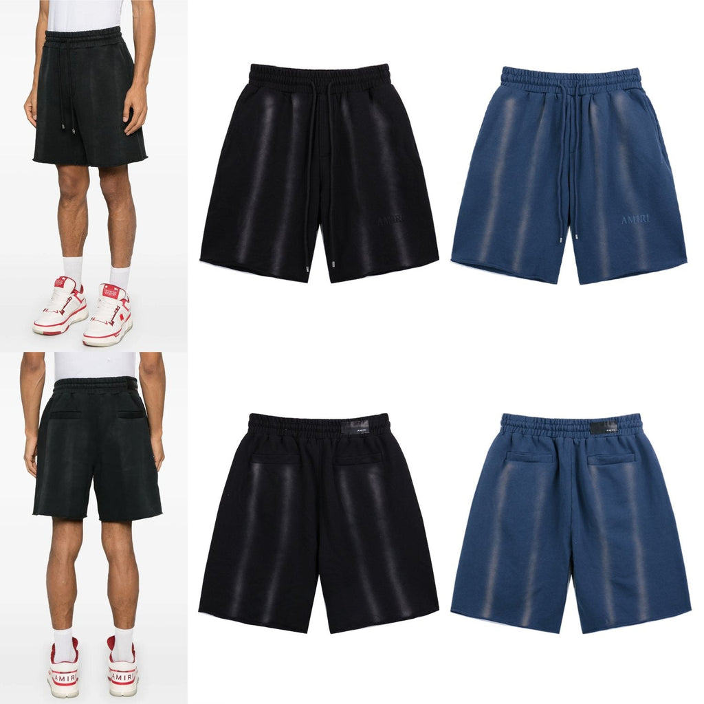 AMIRI Washed Embroidered T-Shirt & Shorts Set