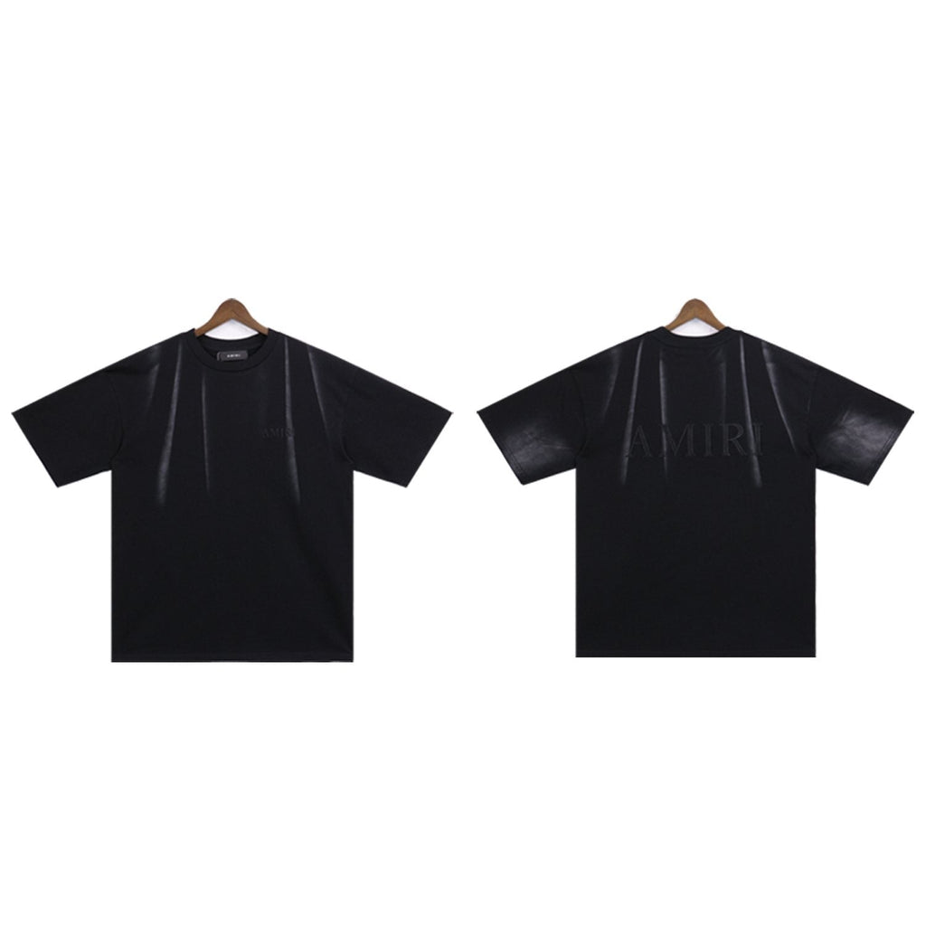 AMIRI Washed Embroidered T-Shirt & Shorts Set