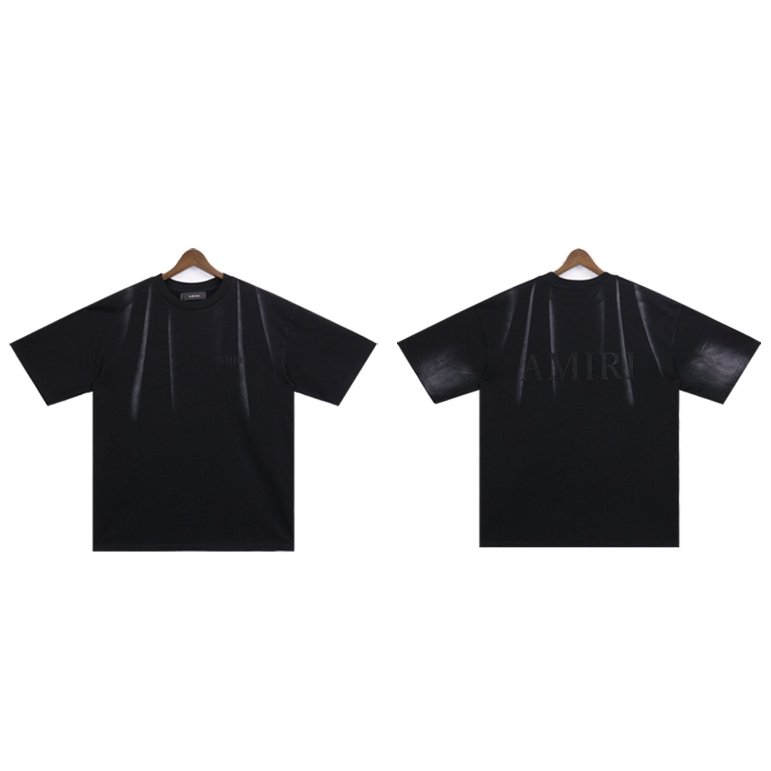 AMIRI Washed Embroidered T-Shirt & Shorts Set