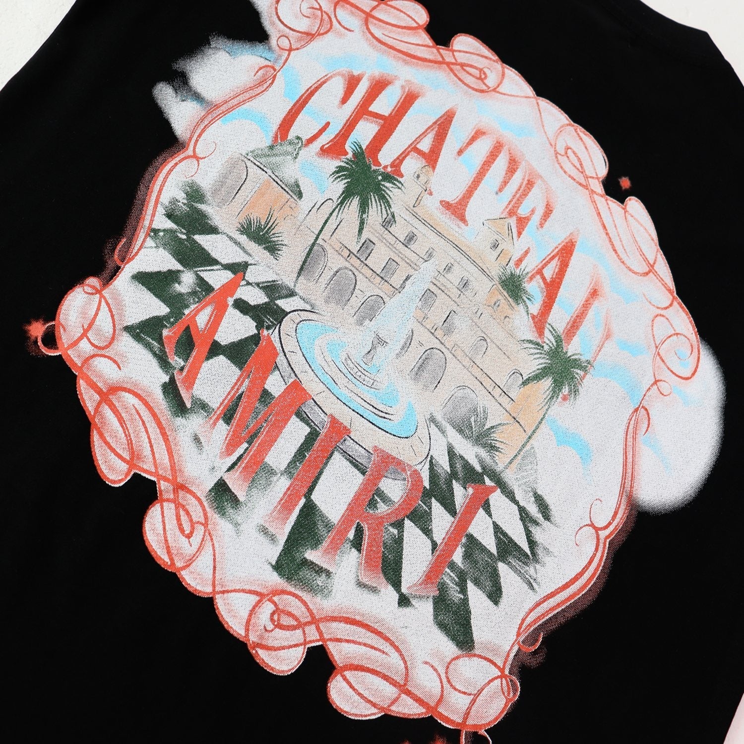 AMIRI Chateau Castle Graphic T-Shirt