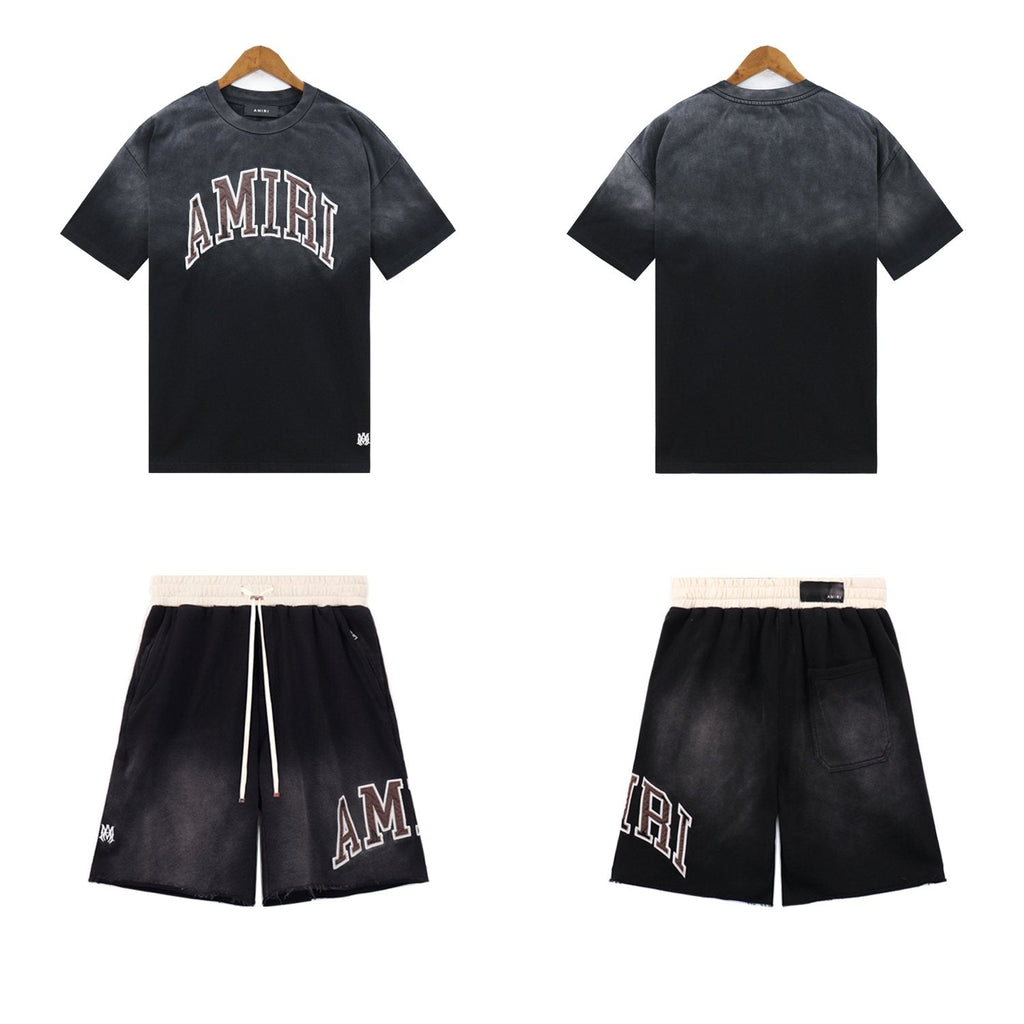 AMIRI Vintage Collegiate Short-Sleeve Set
