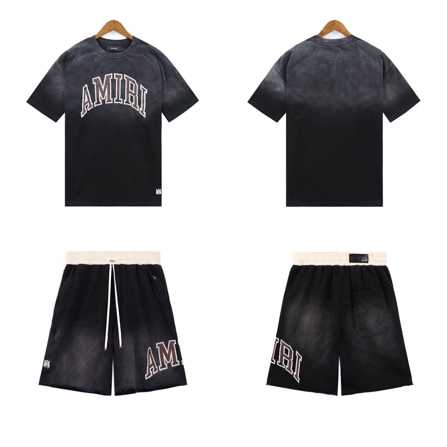 AMIRI Vintage Collegiate Short-Sleeve Set