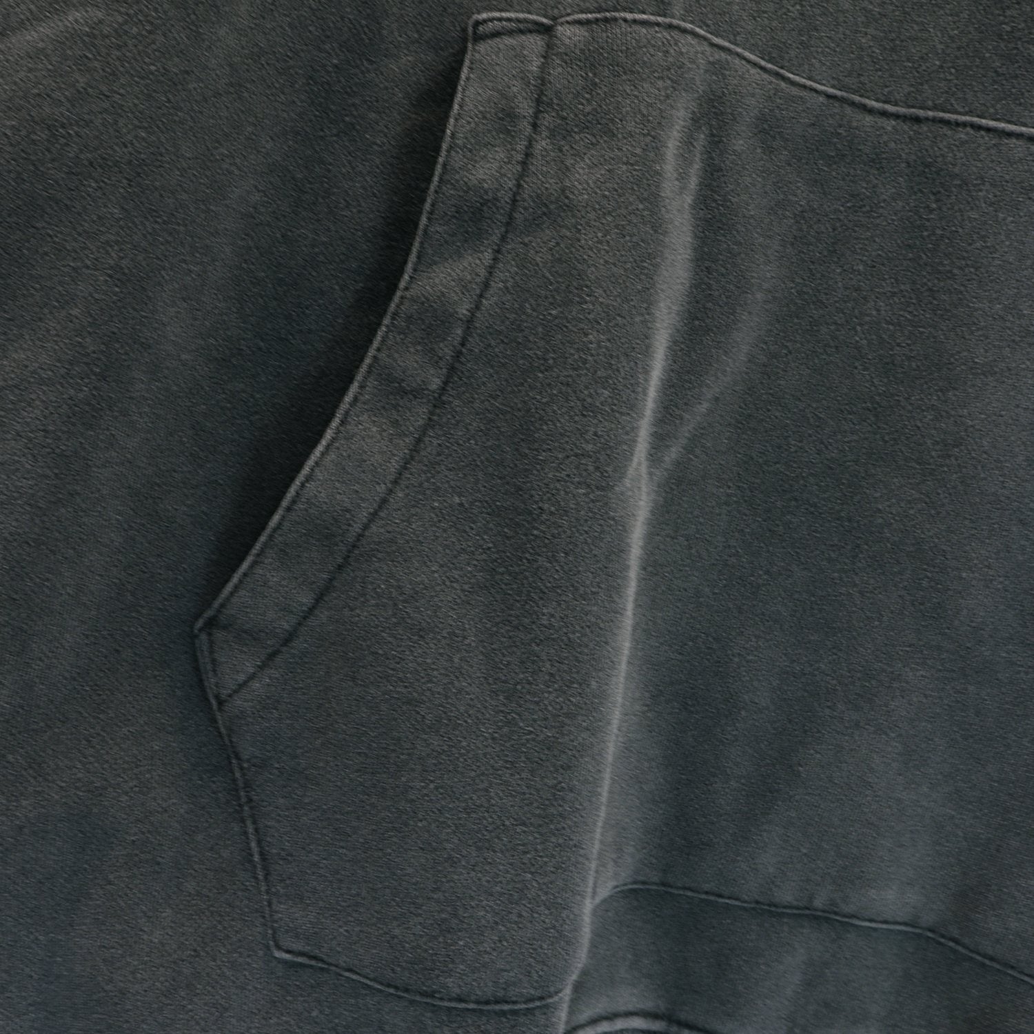 AMIRI Washed Dark Gray Graphic Hoodie
