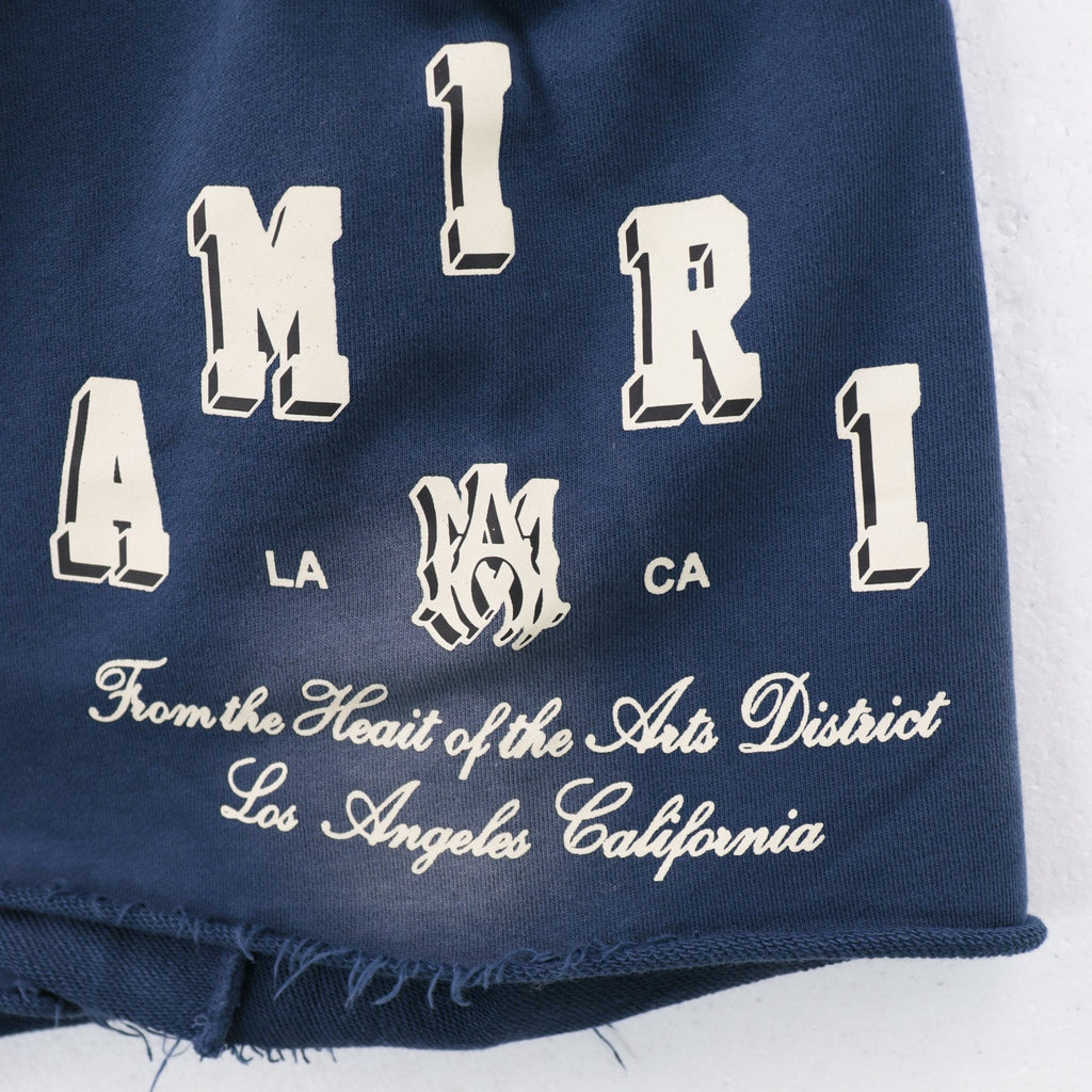 AMIRI Washed Graphic T-Shirt & Shorts Set