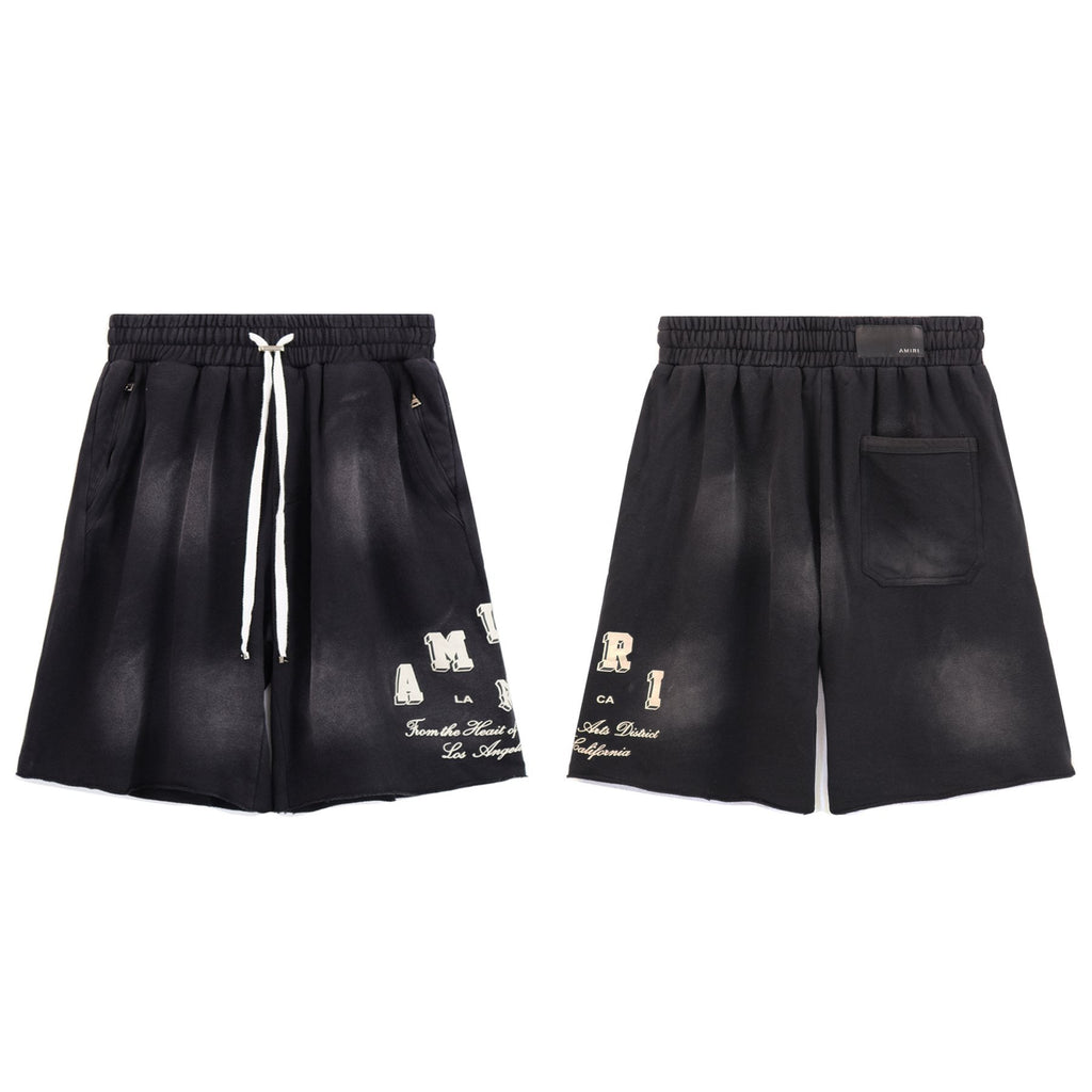 AMIRI Washed Graphic T-Shirt & Shorts Set