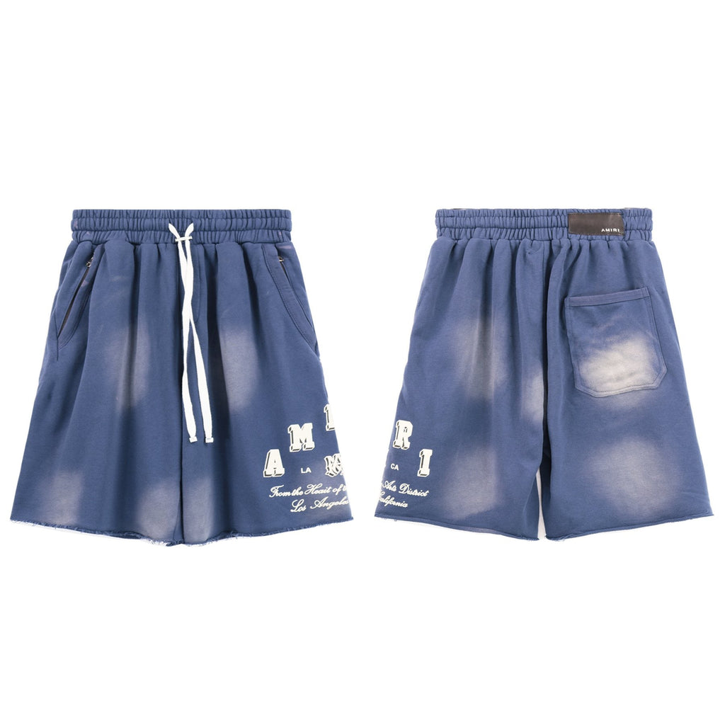 AMIRI Washed Graphic T-Shirt & Shorts Set