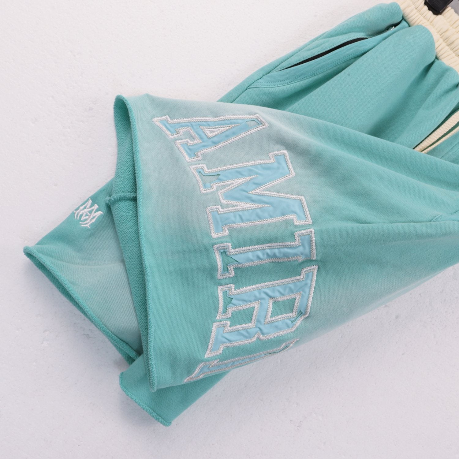 AMIRI Vintage Collegiate Graphic Shorts