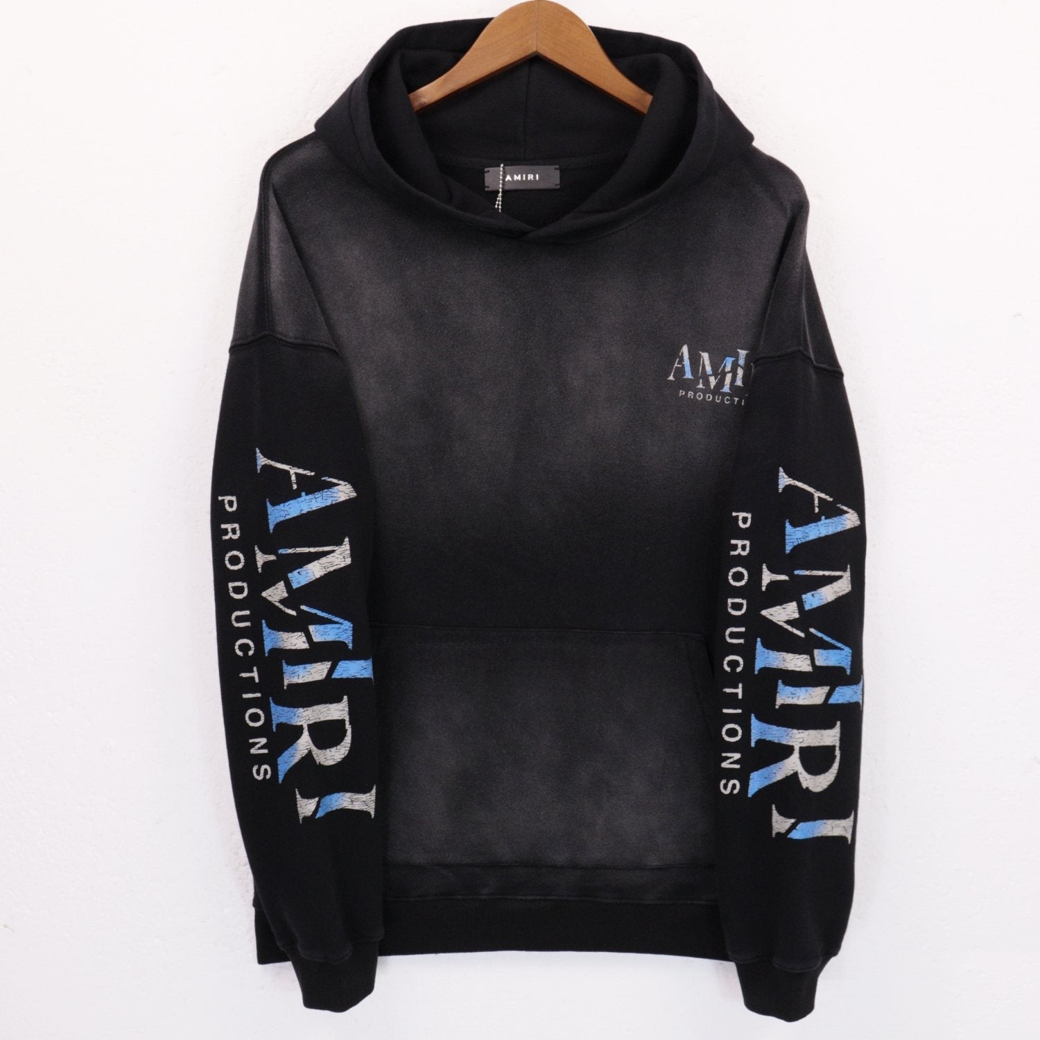 AMIRI Theatre Masks Rose Graphic Hoodie