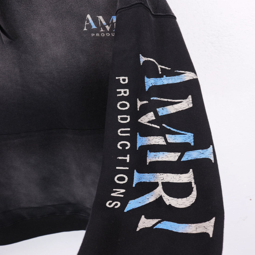 AMIRI Theatre Masks Rose Graphic Hoodie