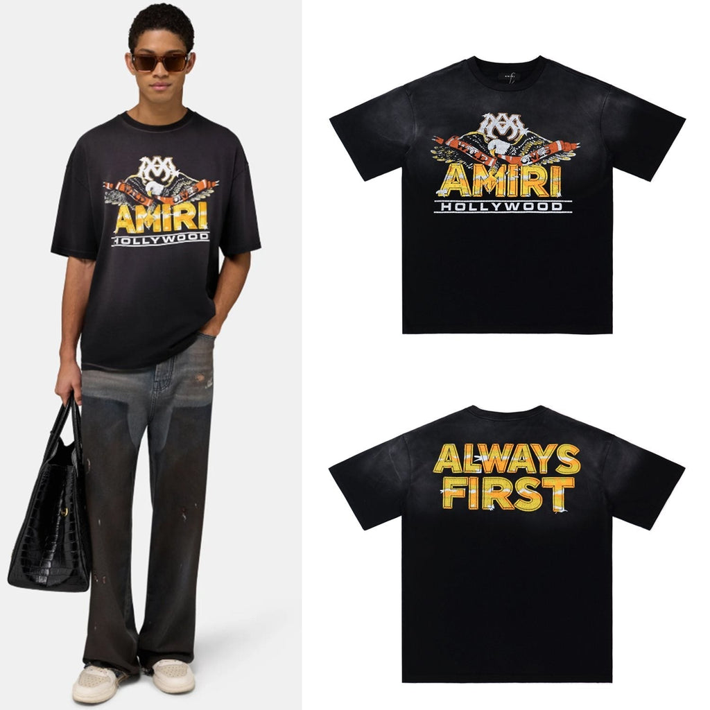 AMIRI Always First Eagle Graphic T-Shirt