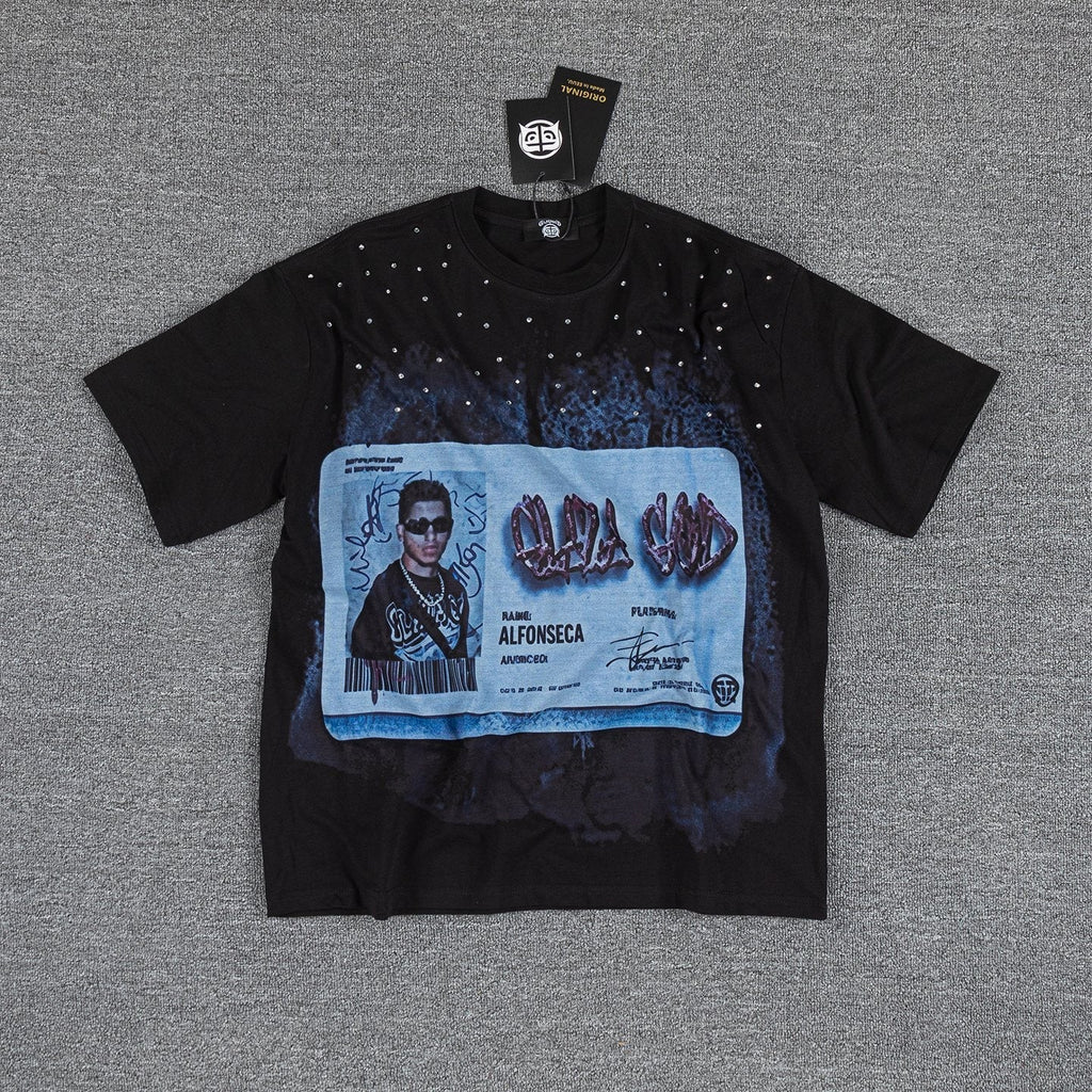Alfonseca God Family Money Graphic T-Shirt