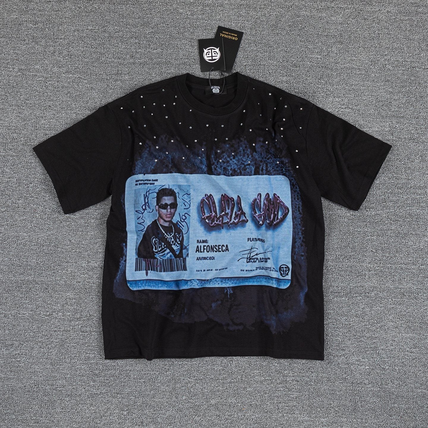 Alfonseca God Family Money Graphic T-Shirt