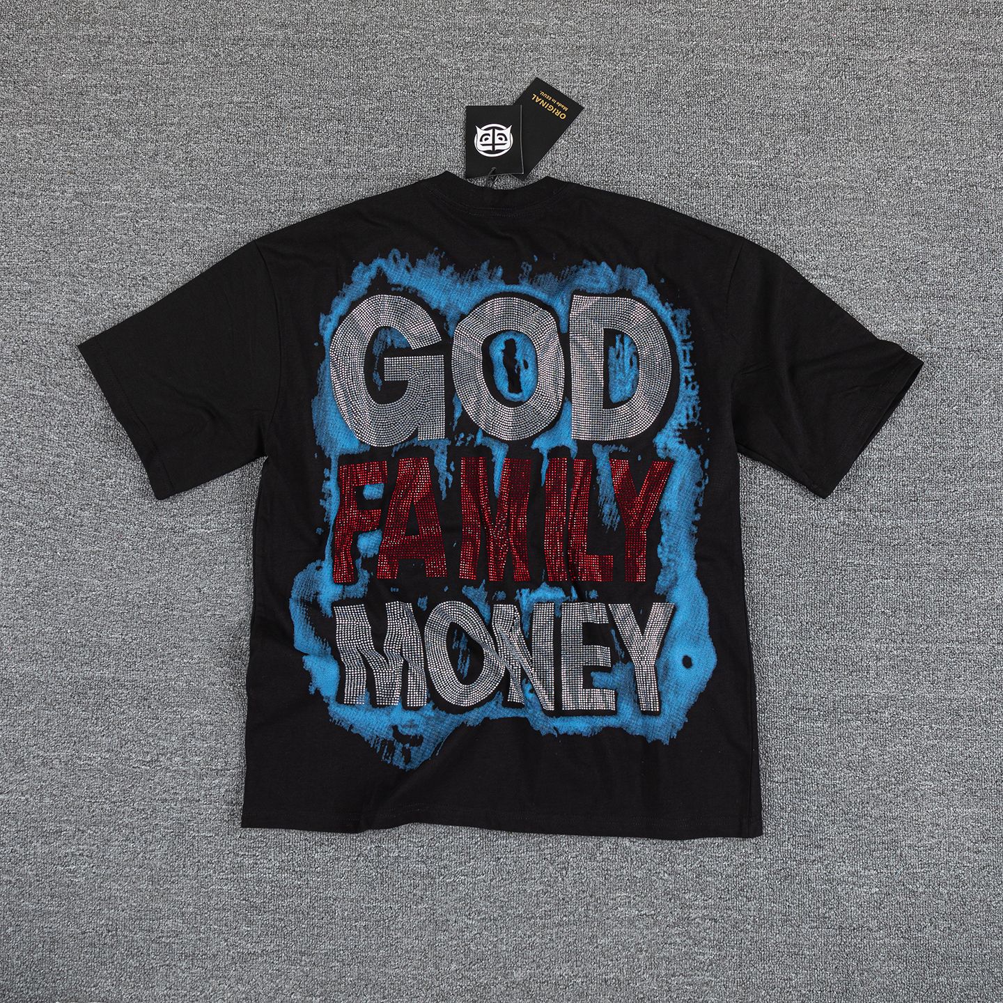 Alfonseca God Family Money Graphic T-Shirt