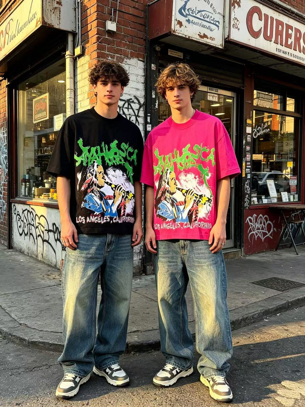 ASAALL Los Angeles Graphic T-Shirt