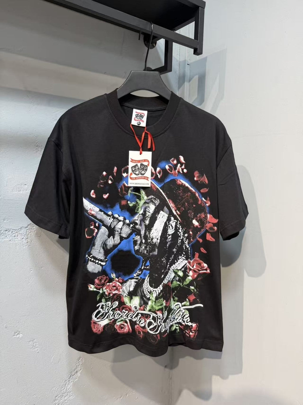 ASAALL Multicolor Front Graphic Short-Sleeve T-Shirt