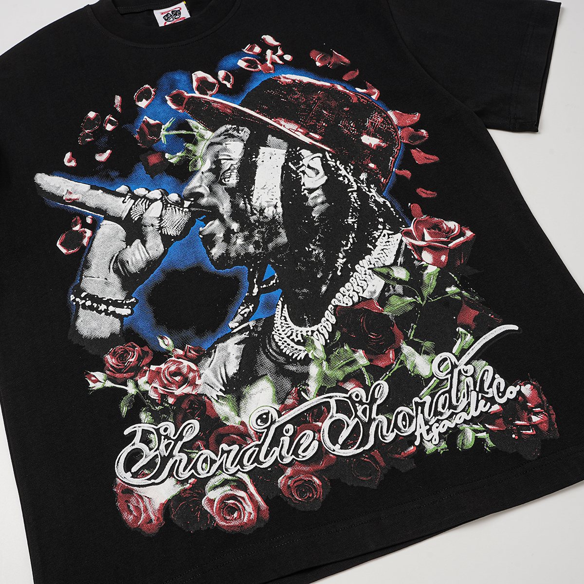 ASAALL Multicolor Front Graphic Short-Sleeve T-Shirt