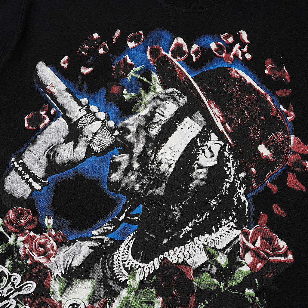 ASAALL Multicolor Front Graphic Short-Sleeve T-Shirt