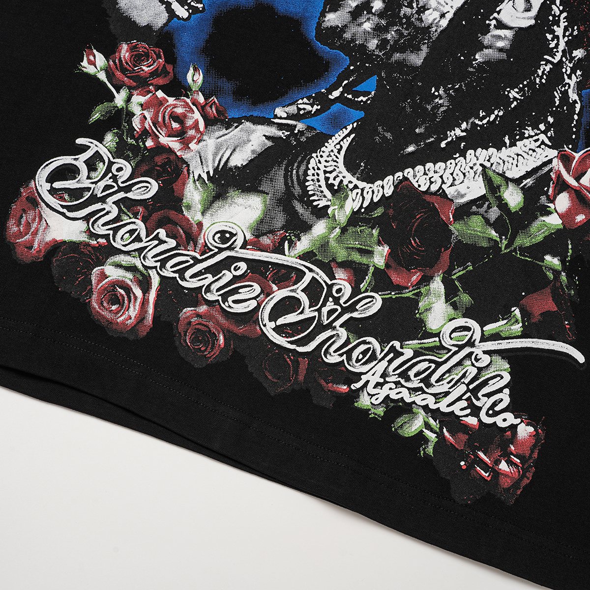 ASAALL Multicolor Front Graphic Short-Sleeve T-Shirt