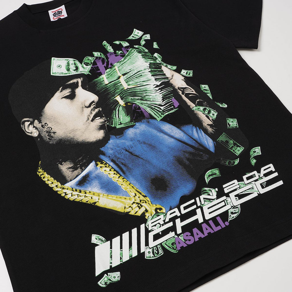 ASAALL Portrait Cash Short-Sleeve T-Shirt