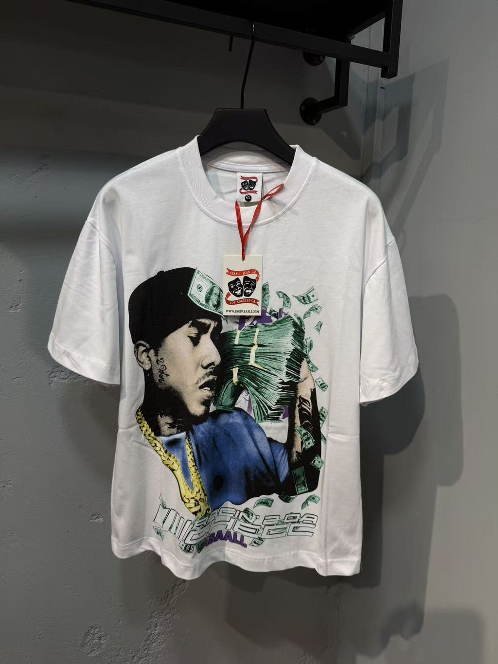 ASAALL Portrait Cash Short-Sleeve T-Shirt