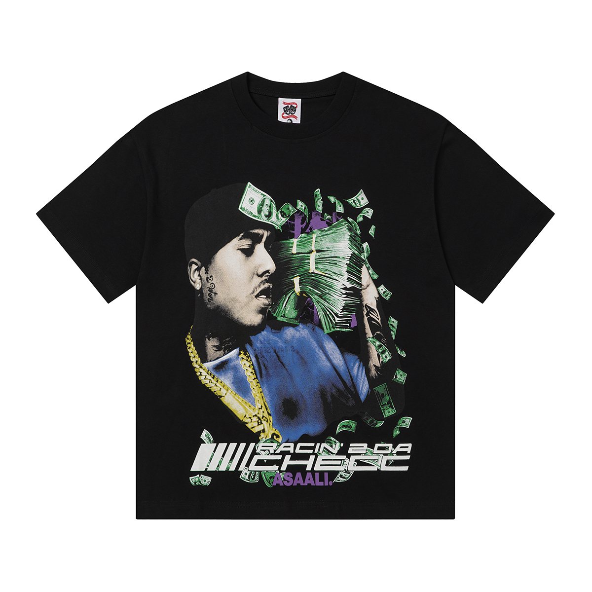 ASAALL Portrait Cash Short-Sleeve T-Shirt
