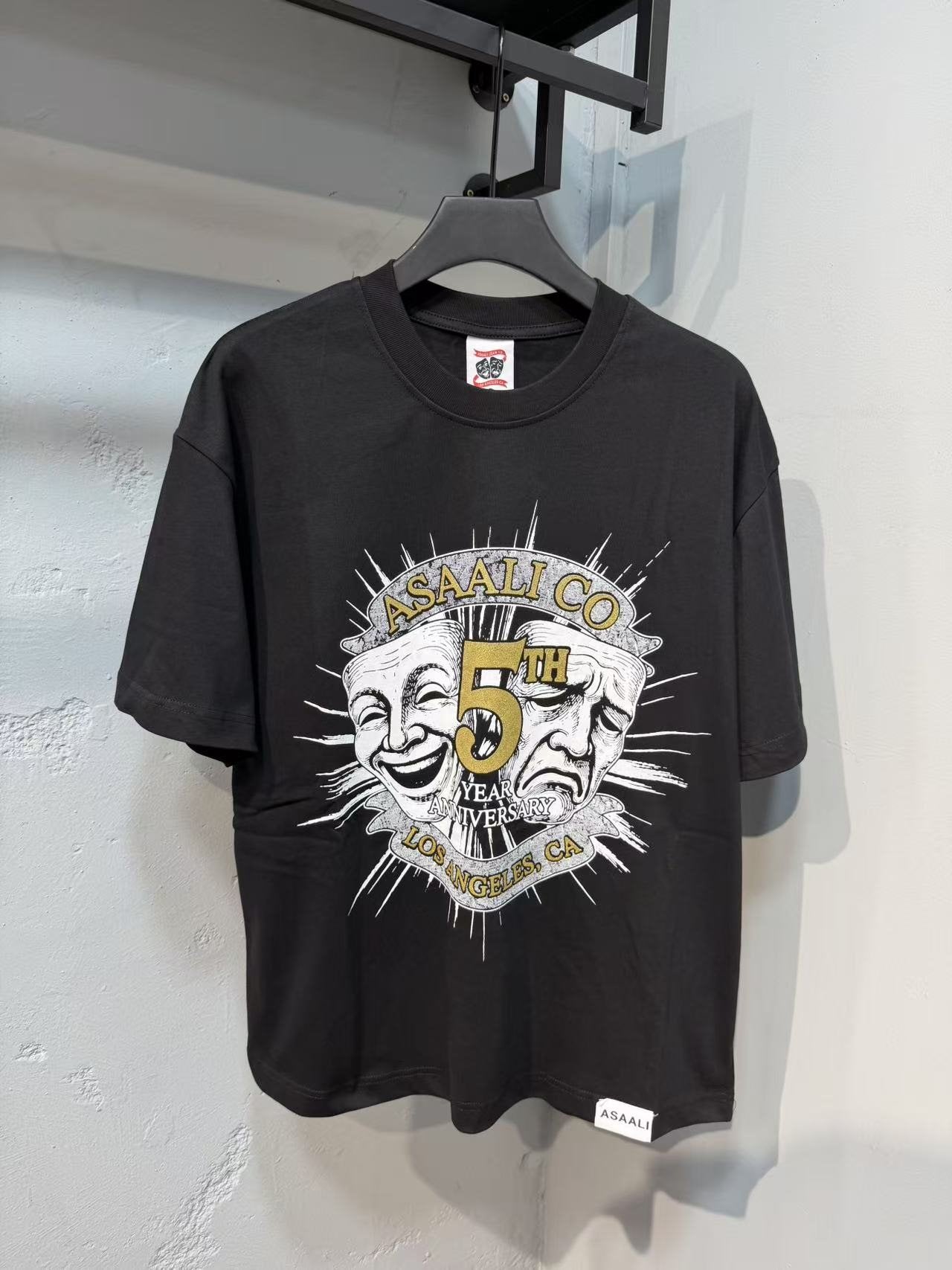 ASAALL 5th Anniversary Graphic T-Shirt - Black