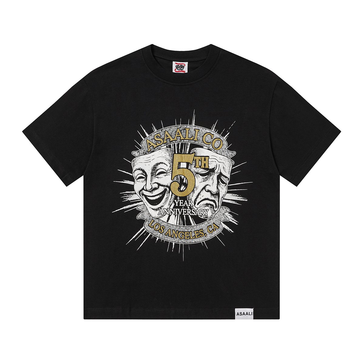 ASAALL 5th Anniversary Graphic T-Shirt - Black