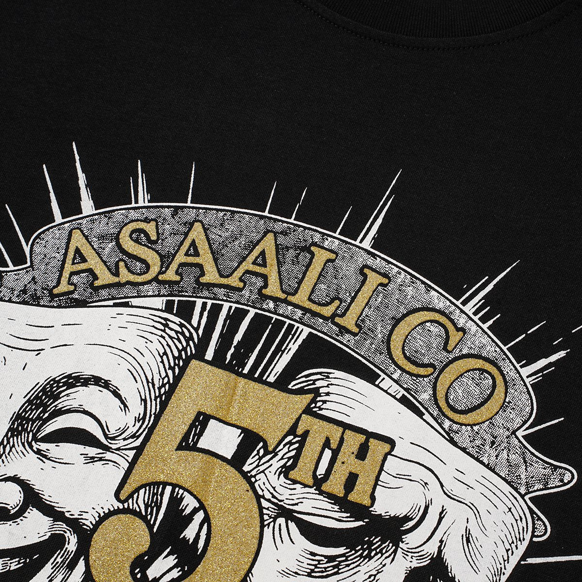 ASAALL 5th Anniversary Graphic T-Shirt - Black