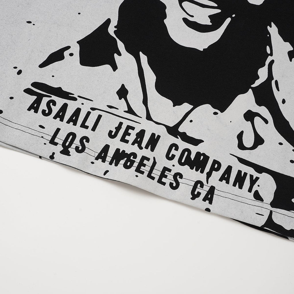 ASAALL Portrait Graphic Short-Sleeve T-Shirt