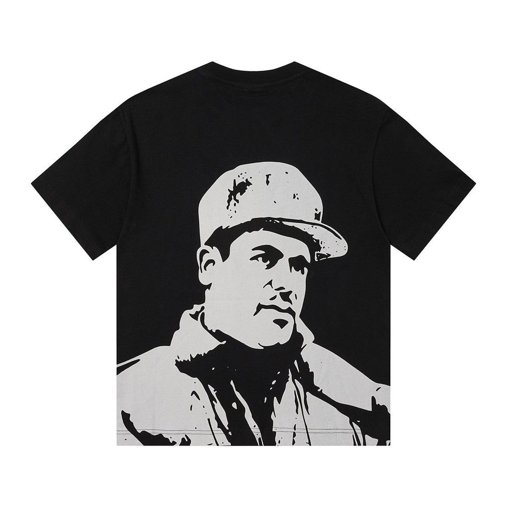 ASAALL Portrait Graphic Short-Sleeve T-Shirt
