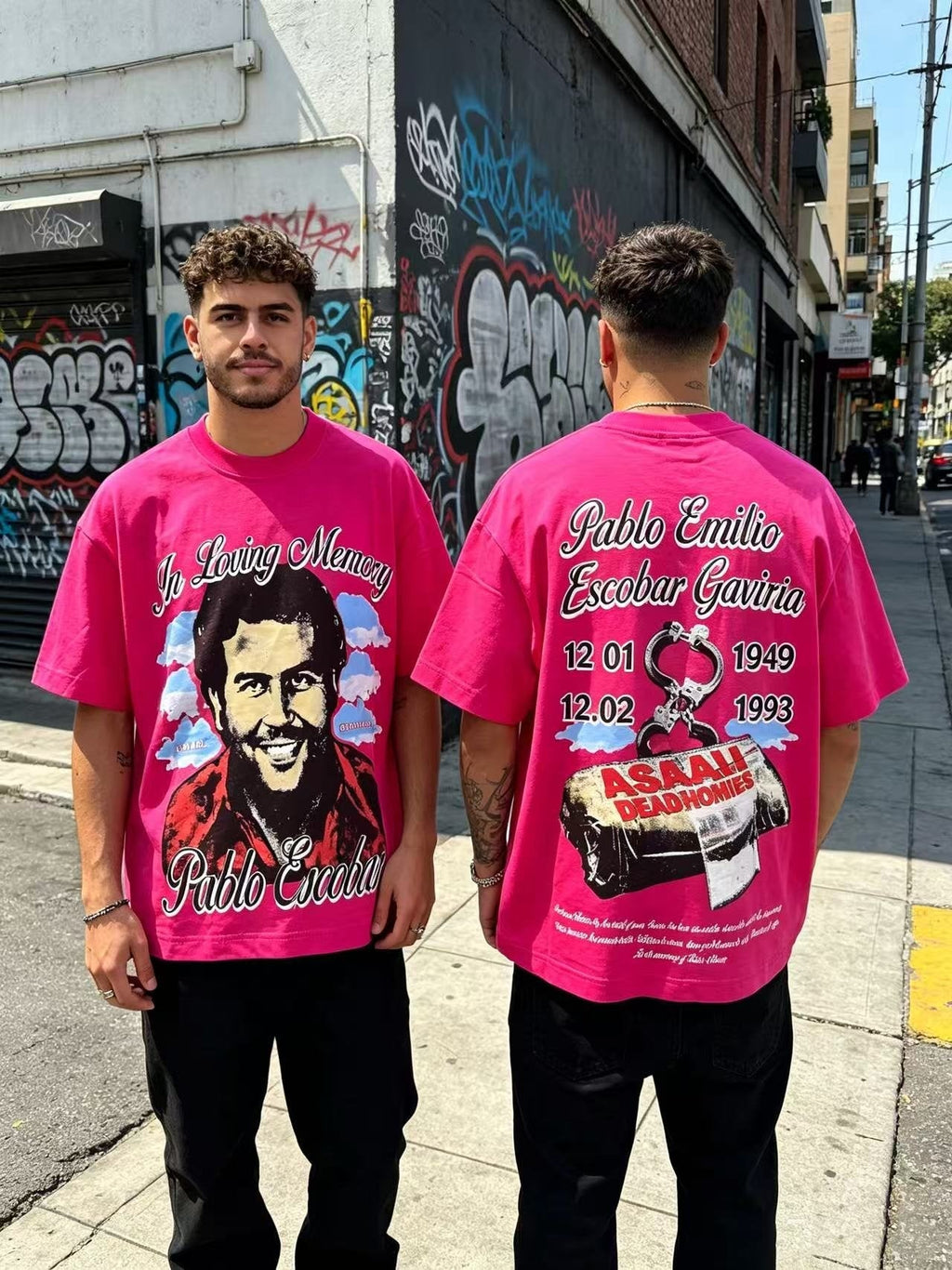 ASAALL Portrait Memorial Graphic T-Shirt