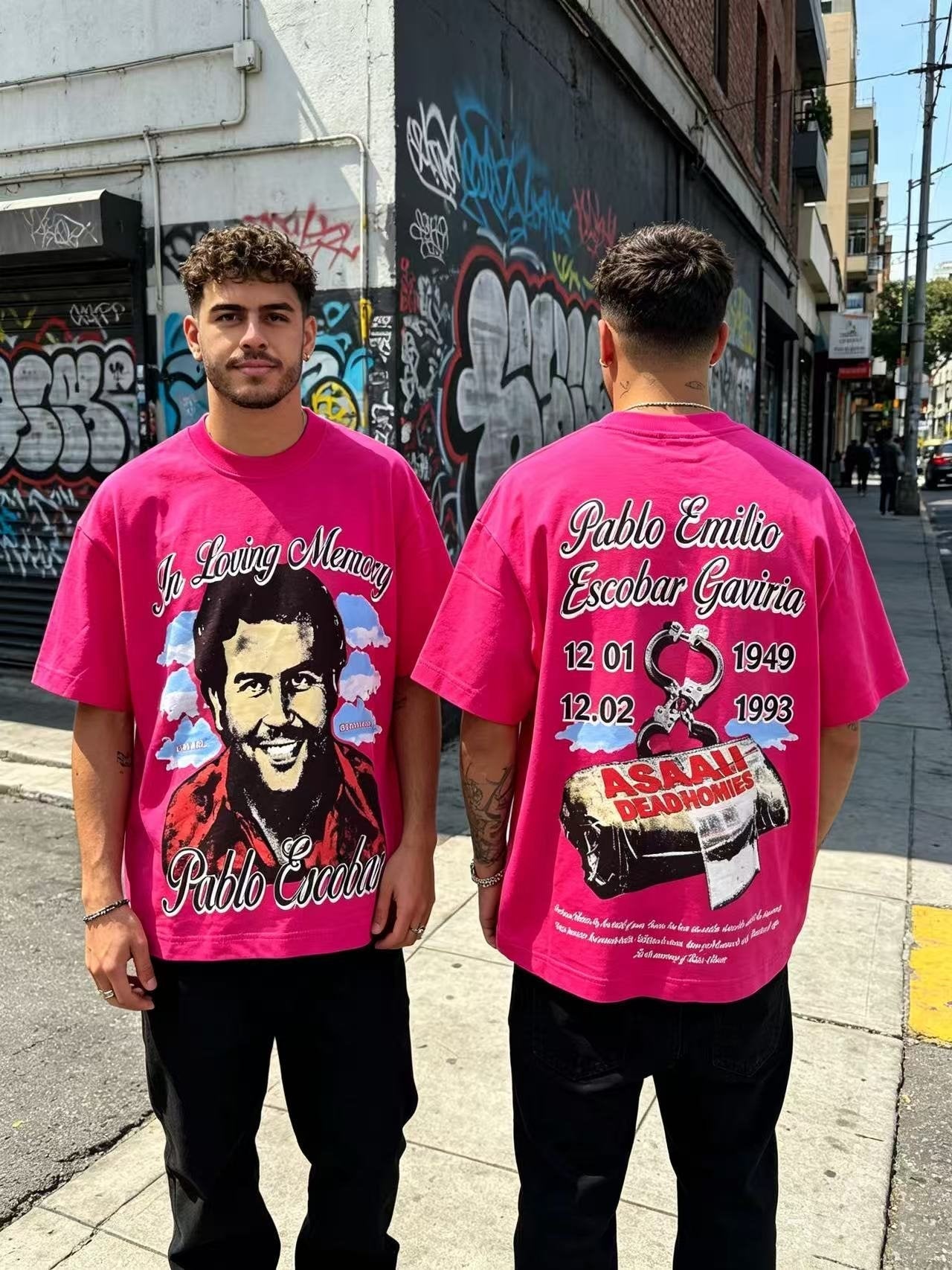 ASAALL Portrait Memorial Graphic T-Shirt
