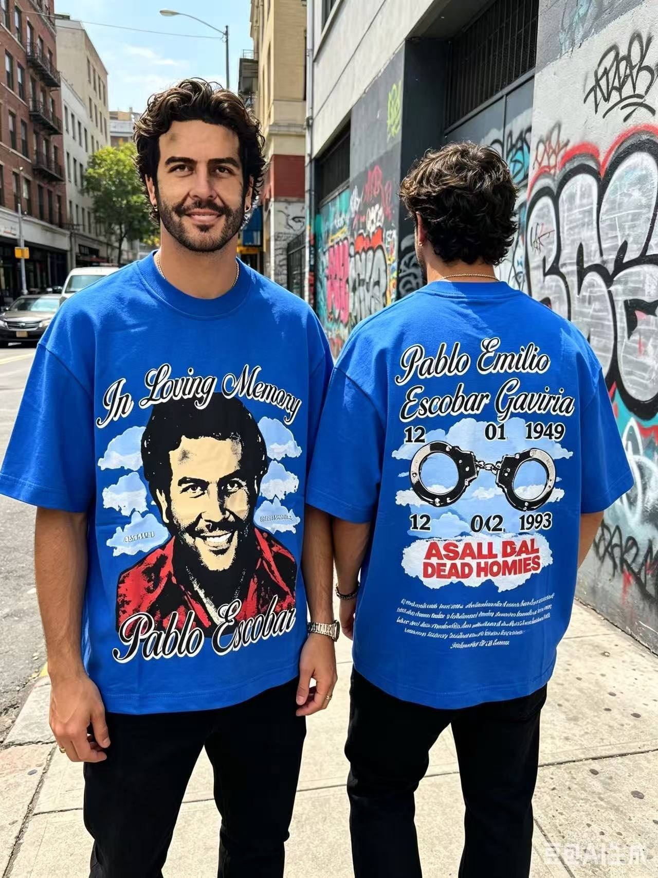 ASAALL Portrait Memorial Graphic T-Shirt