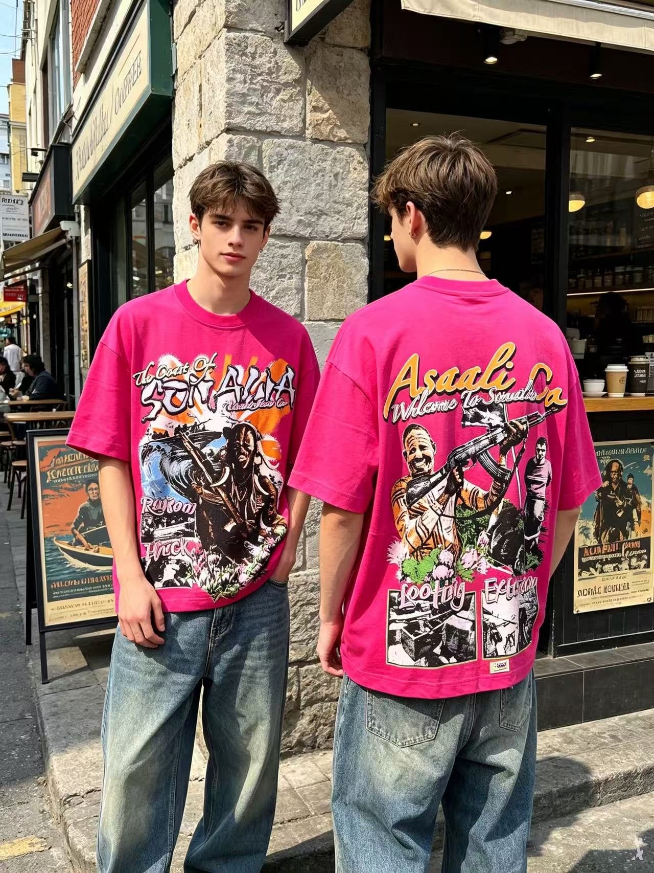 ASAALL Somalia Graphic Short-Sleeve T-Shirt