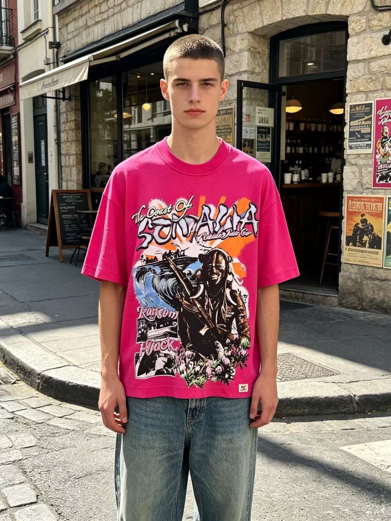 ASAALL Somalia Graphic Short-Sleeve T-Shirt