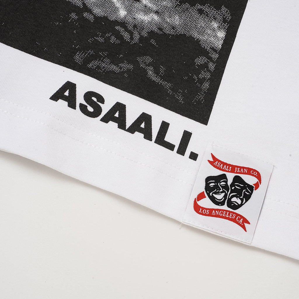 ASAALL Black and Red Front Graphic T-Shirt