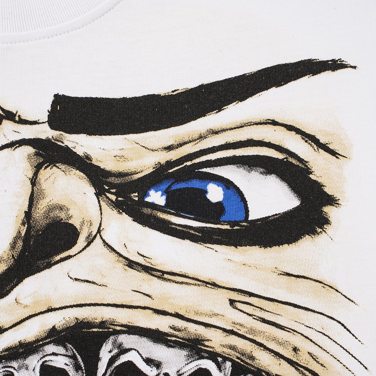 ASAALL Mouth Mask Graphic Short-Sleeve T-Shirt