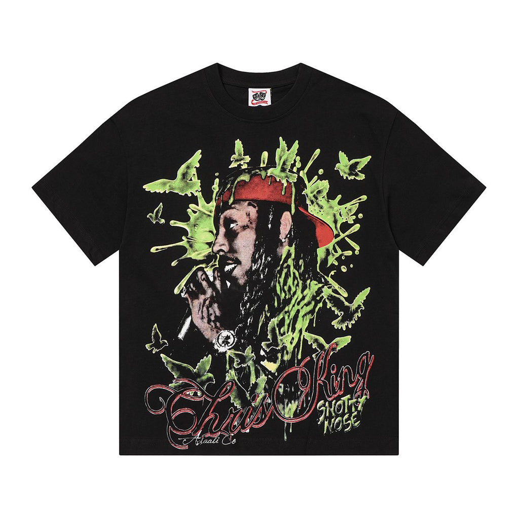 ASAALL Portrait Graphic Short-Sleeve T-Shirt