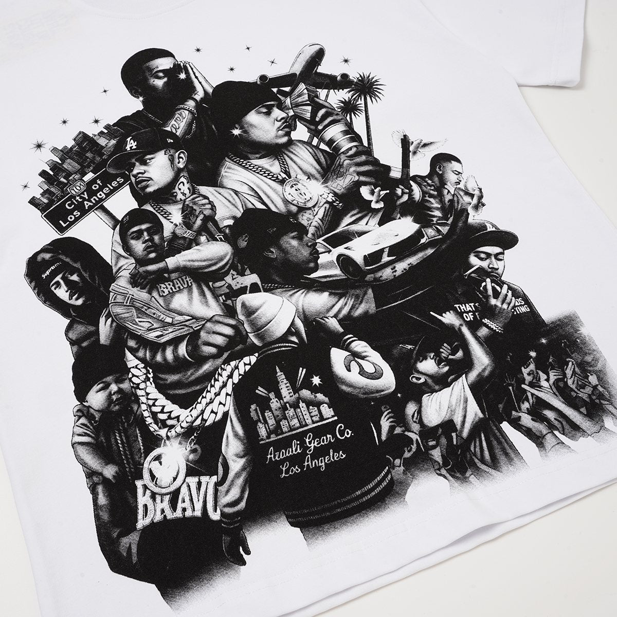 ASAALL Los Angeles Graphic T-Shirt