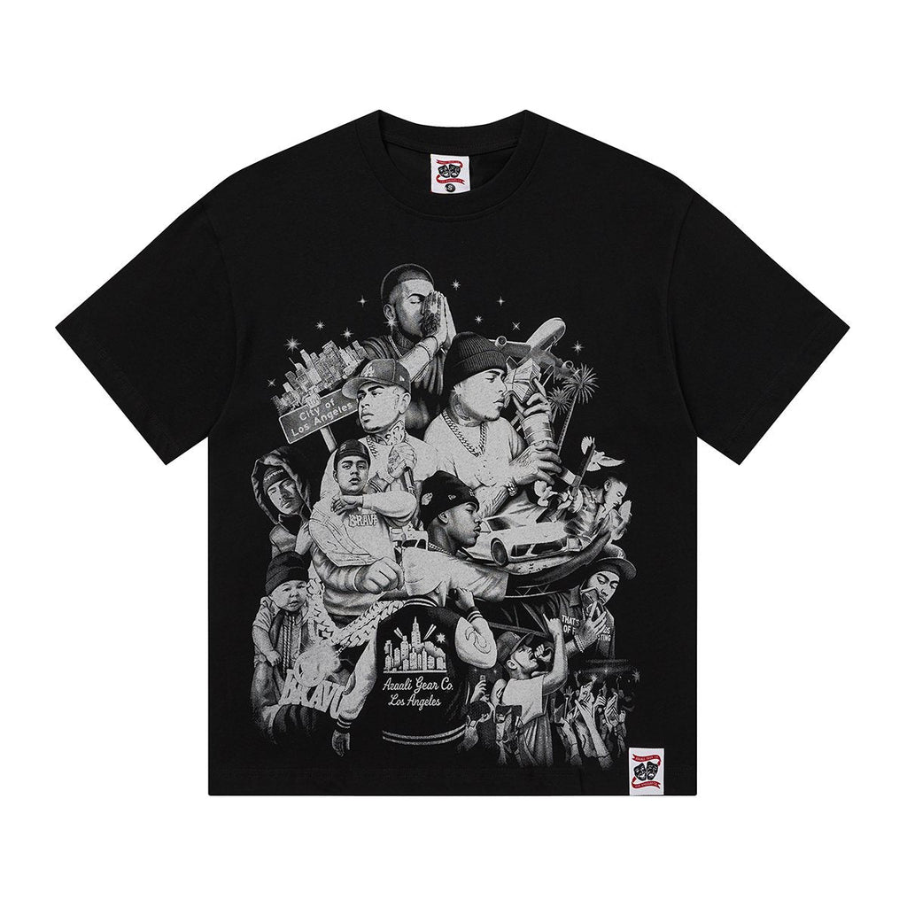 ASAALL Los Angeles Graphic T-Shirt