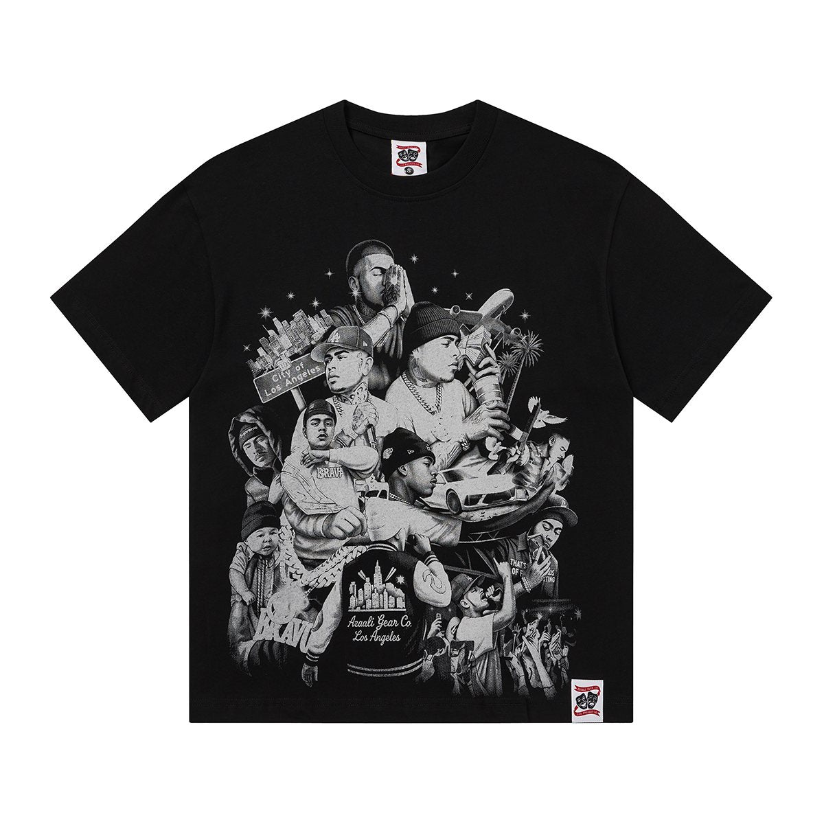 ASAALL Los Angeles Graphic T-Shirt