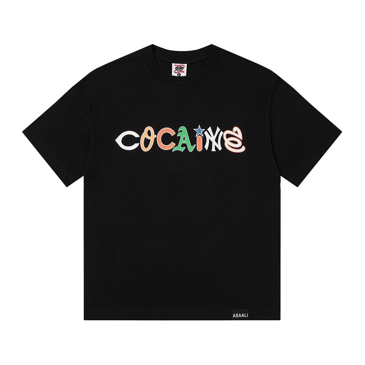 ASAALL Multicolor Wordmark Graphic T-Shirt