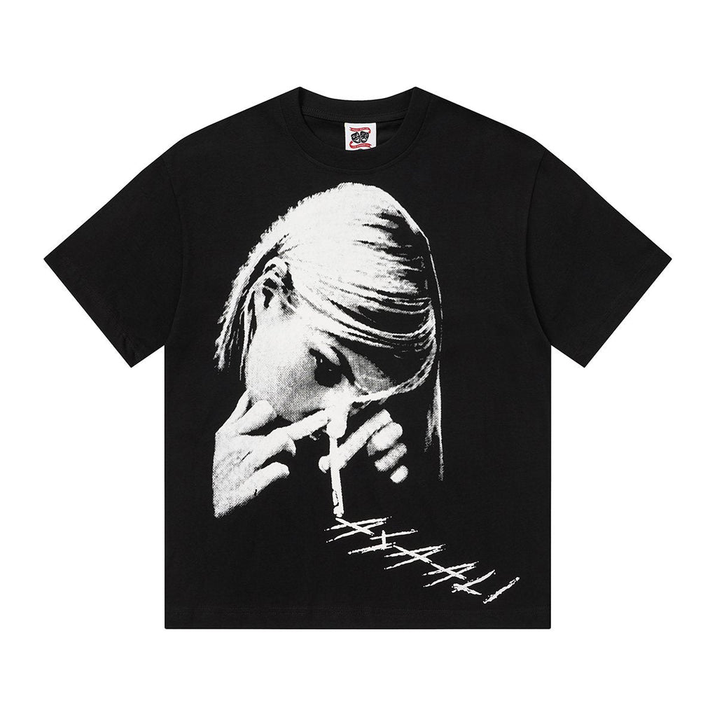 ASAALL Portrait Graphic T-Shirt