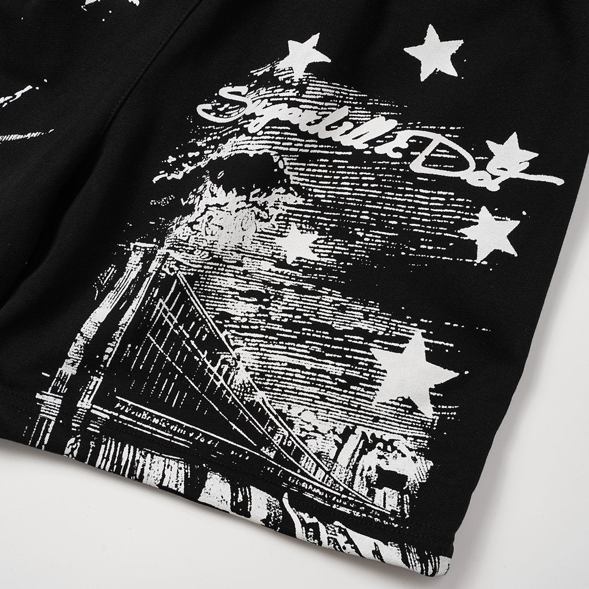 ASAALL New York Star Graphic Shorts