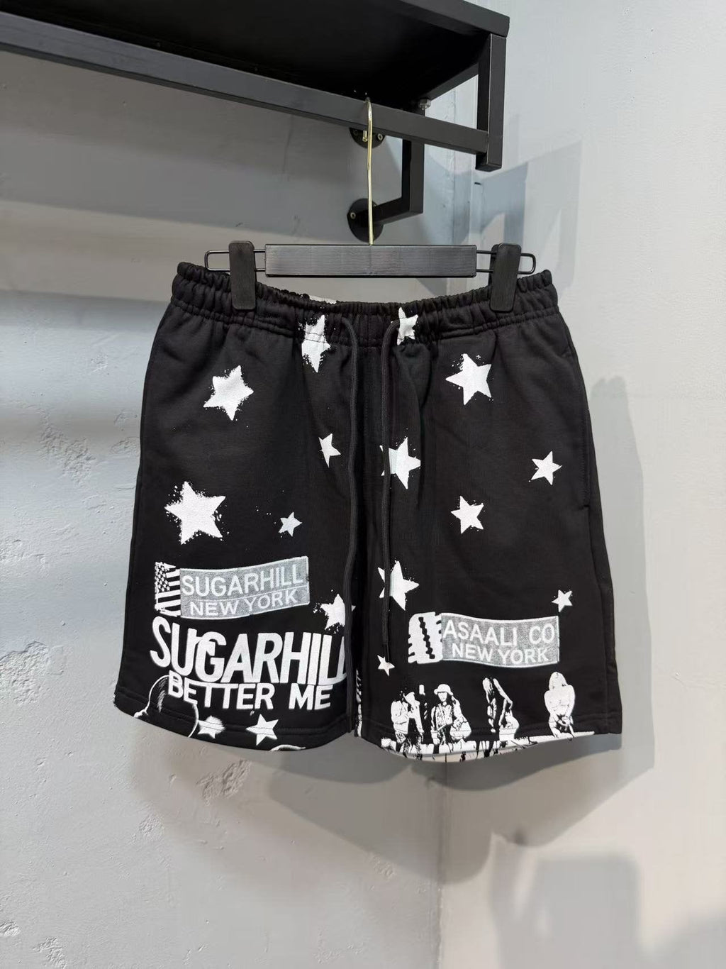 ASAALL New York Star Graphic Shorts